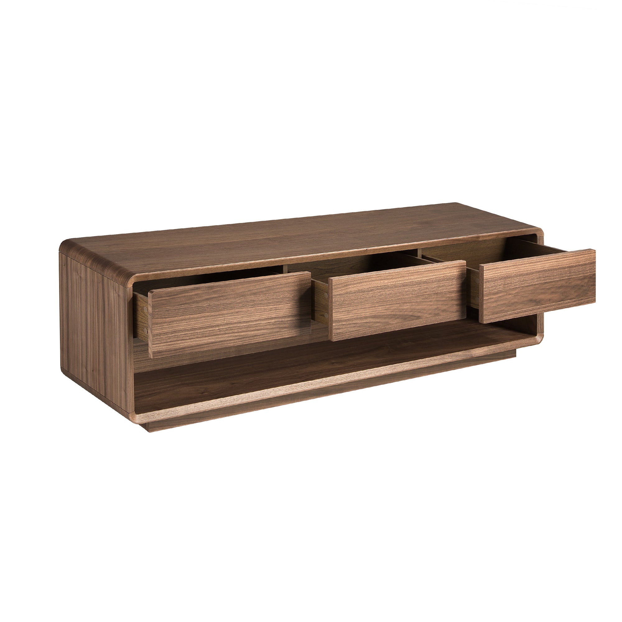 Walnut TV unit