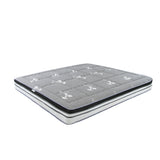 Hybrid mattress with natural latex and independent pocket springs 180×200