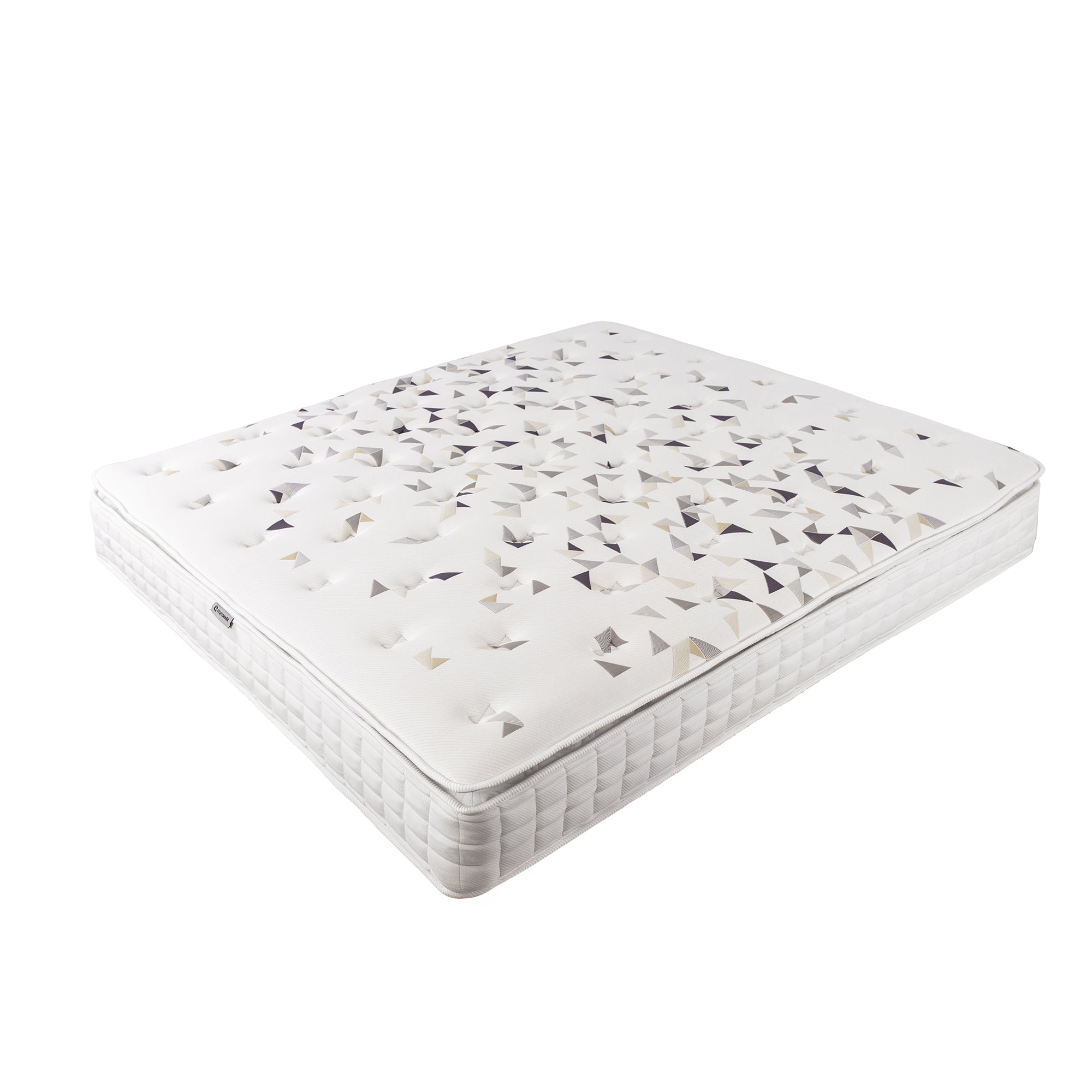 Hybrid mattress with natural latex and independent 7-zone pocket springs 180×200