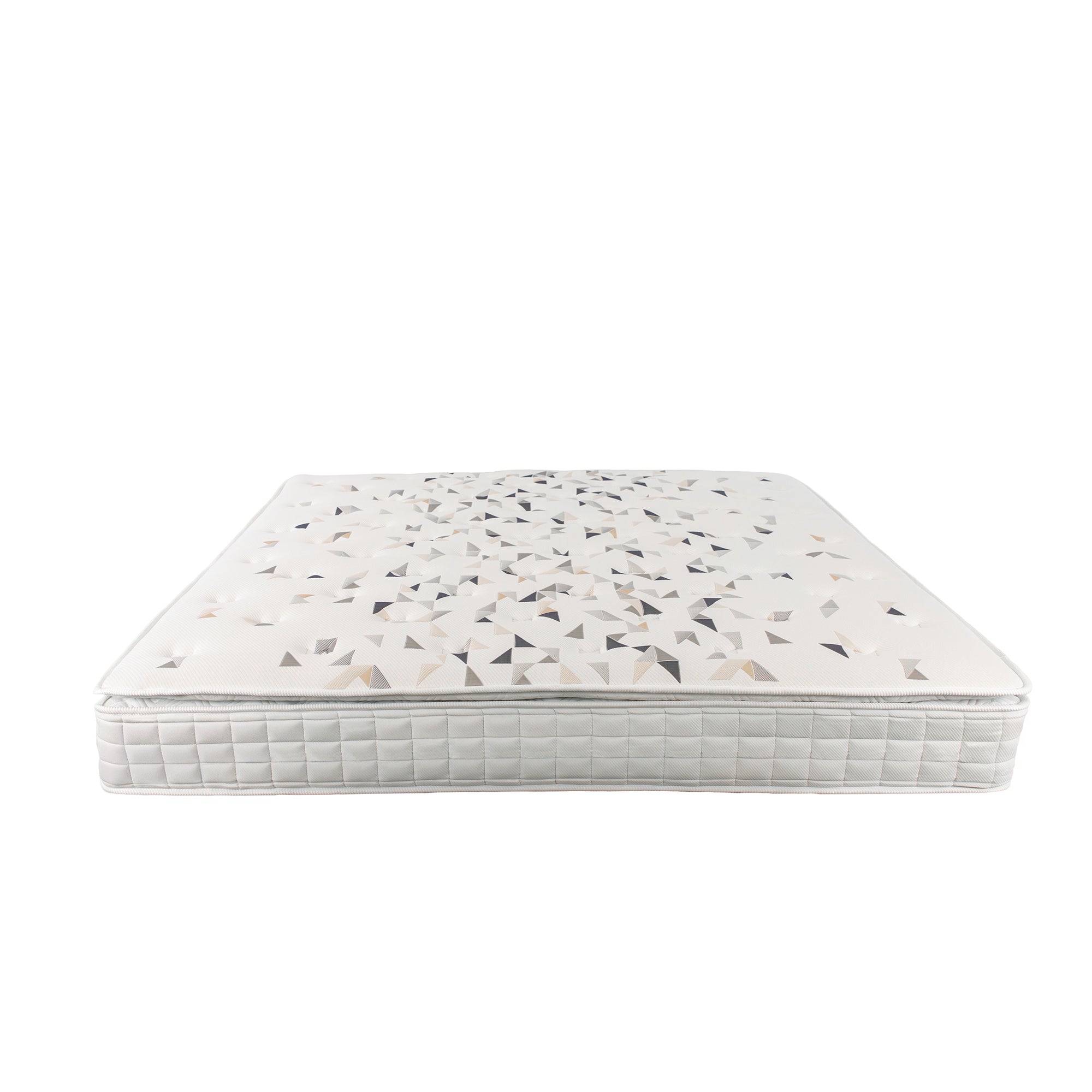 Hybrid mattress with natural latex and independent 7-zone pocket springs 160×200