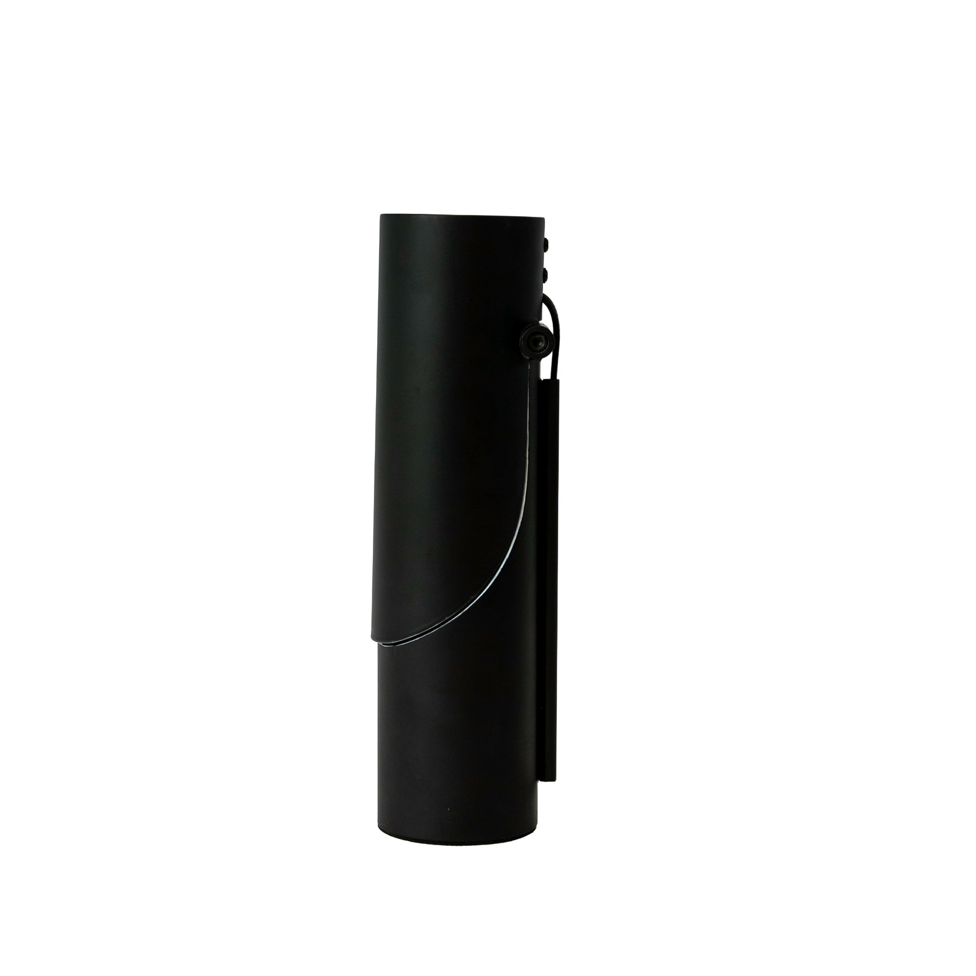 Table lamp in black and white steel