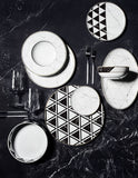 Carrara - Charger Plate (4 plates) by Vista Alegre - Alternate Angle