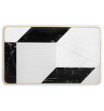 Carrara - Large Rectangular Platter by Vista Alegre - Detail View