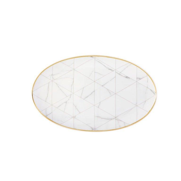 Carrara - Small Oval Platter - LAZADO