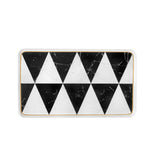 Carrara - Small Rectangular Platter by Vista Alegre - Detail View