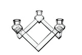 Case with Candlestick by Vista Alegre - Main View