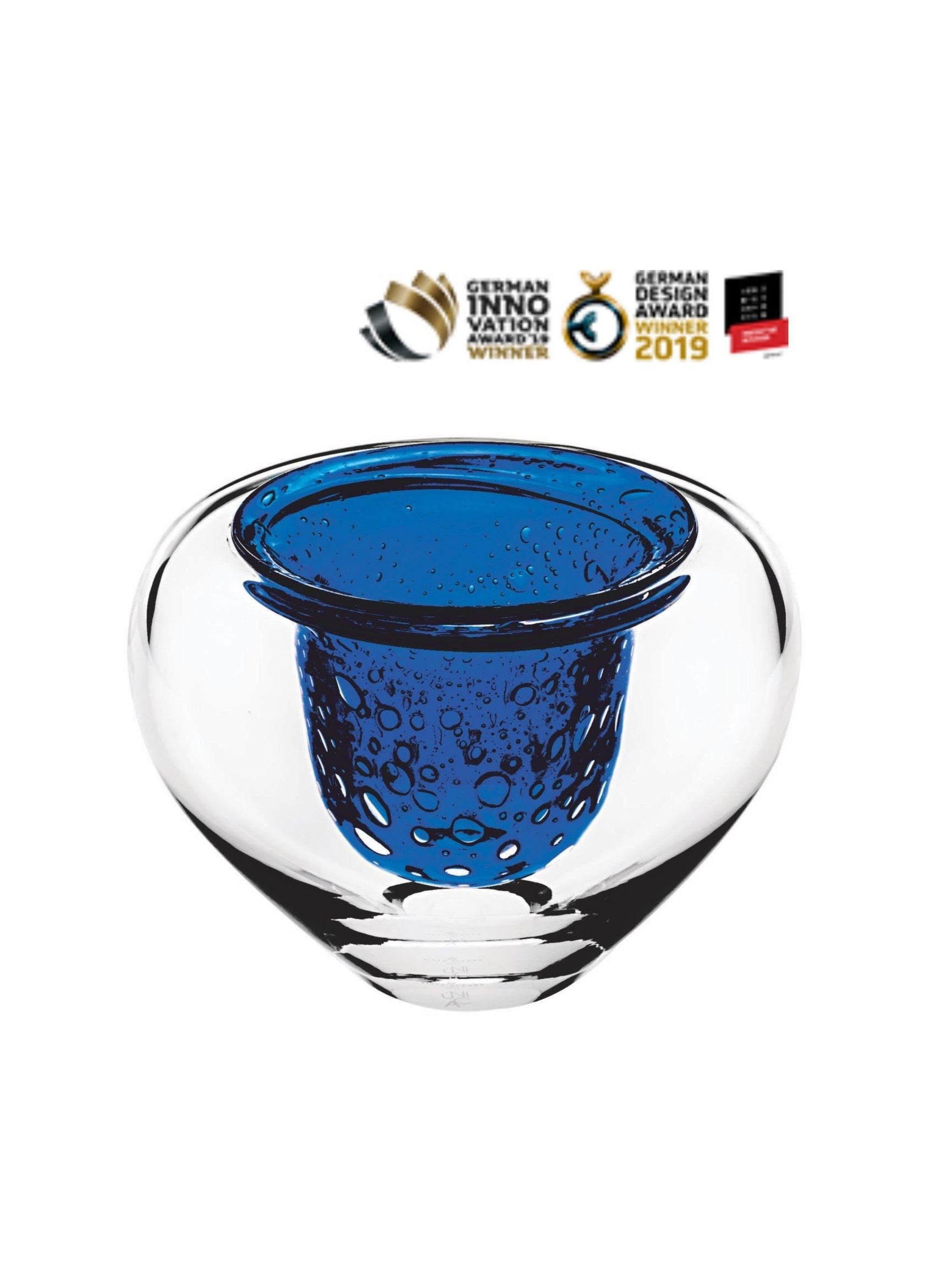 Case with Medium Centrepiece Dive Blue - LAZADO