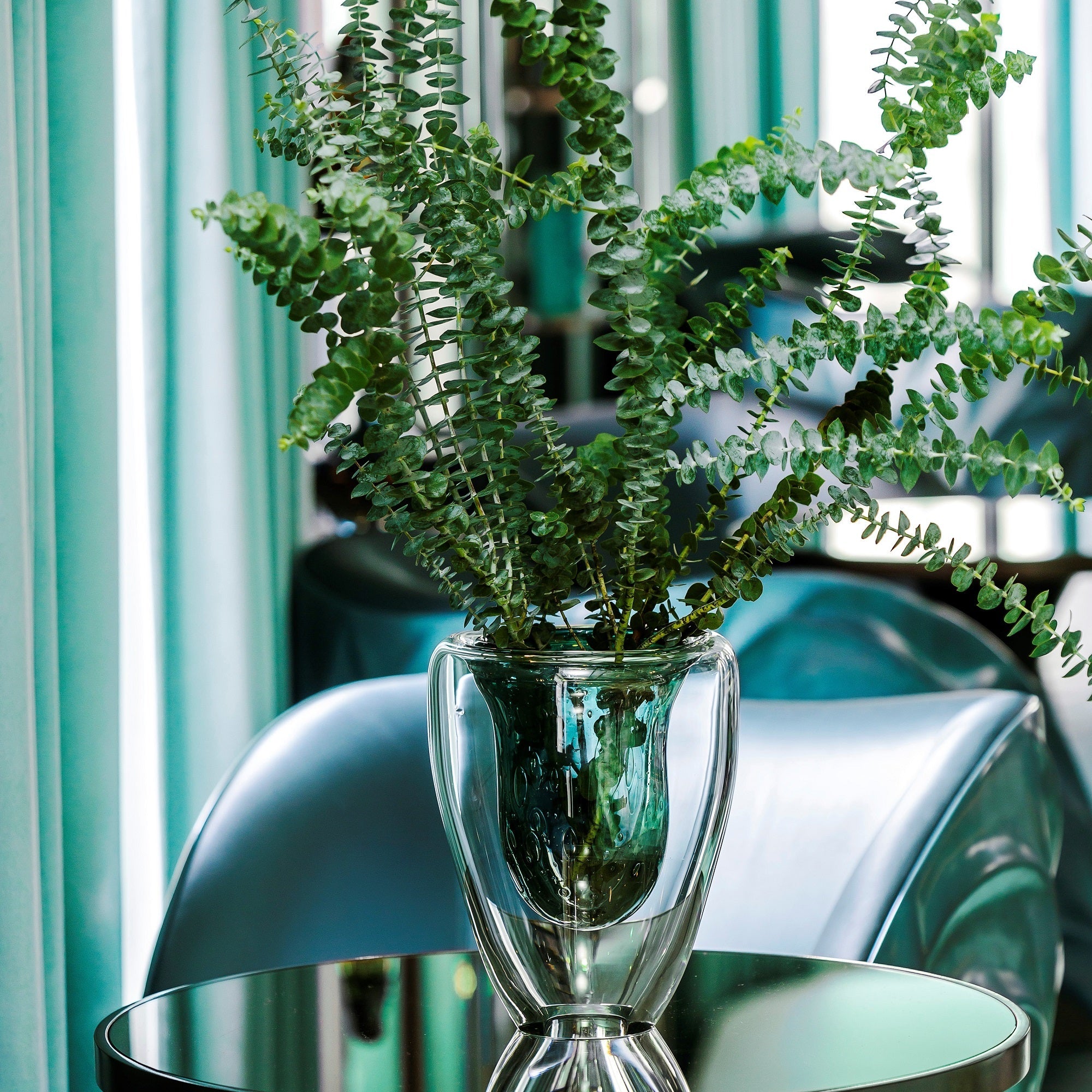 Case with Vase Dive Green - LAZADO