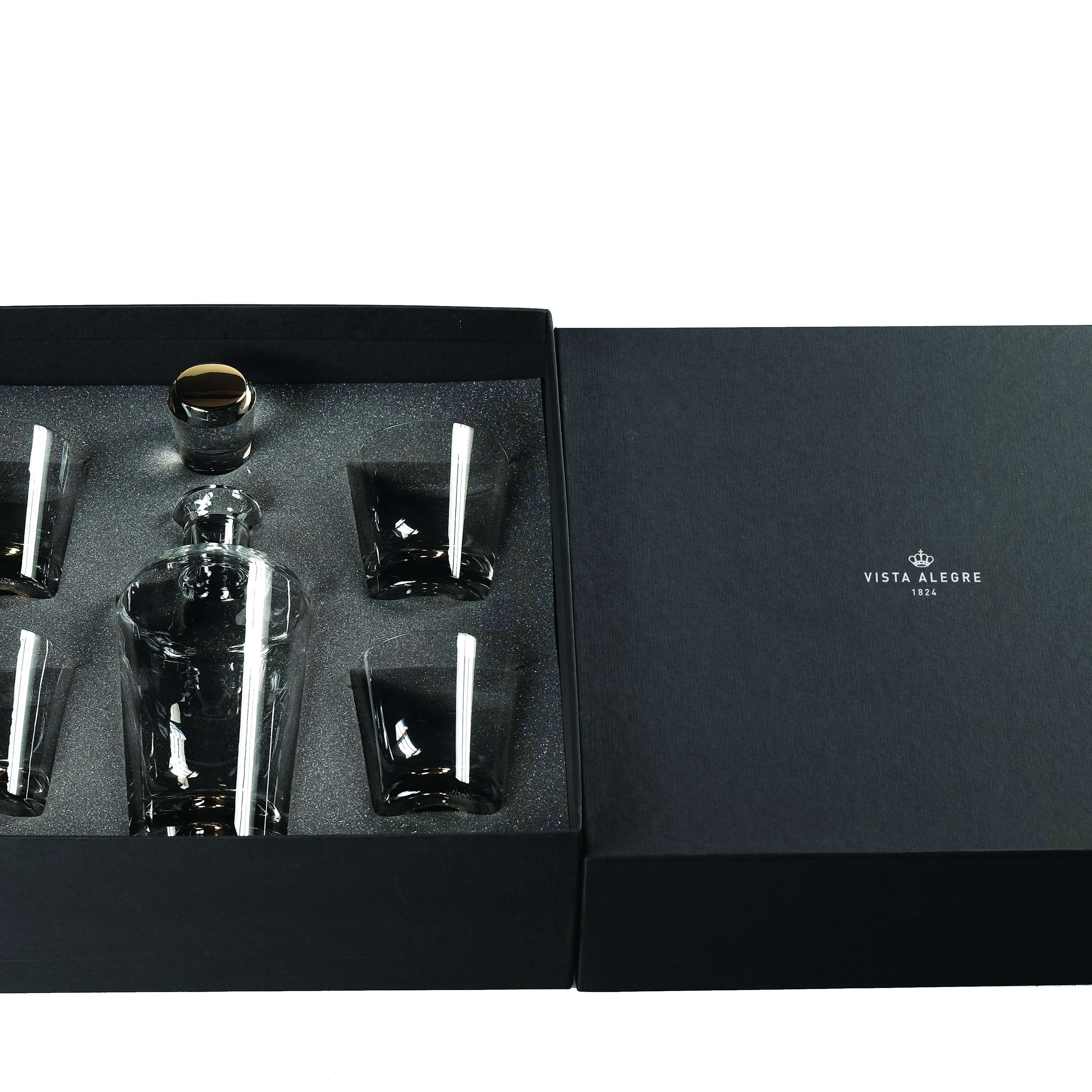 Case with bottle and 4 Old Fash - LAZADO