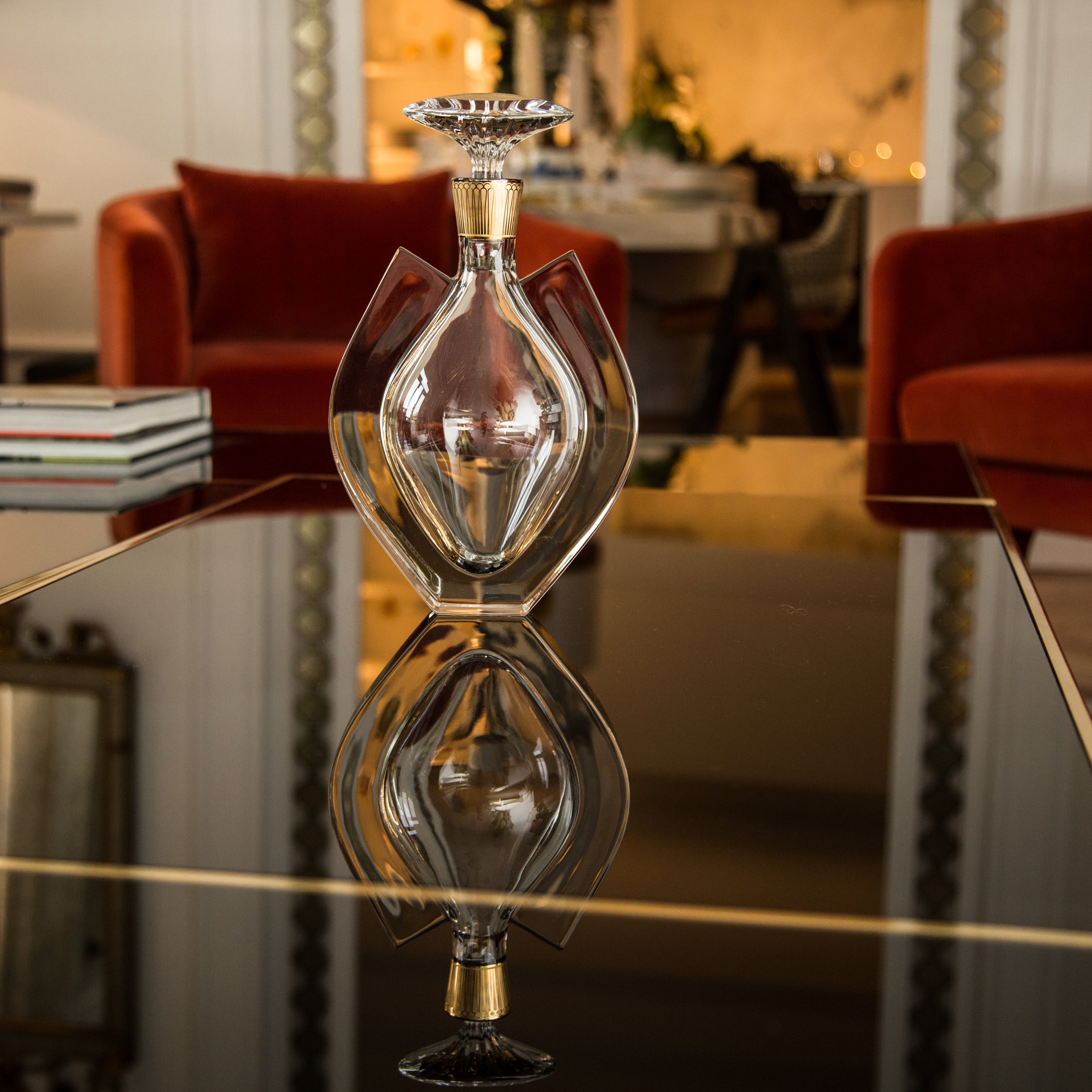 Case with bottle with Gold - LAZADO