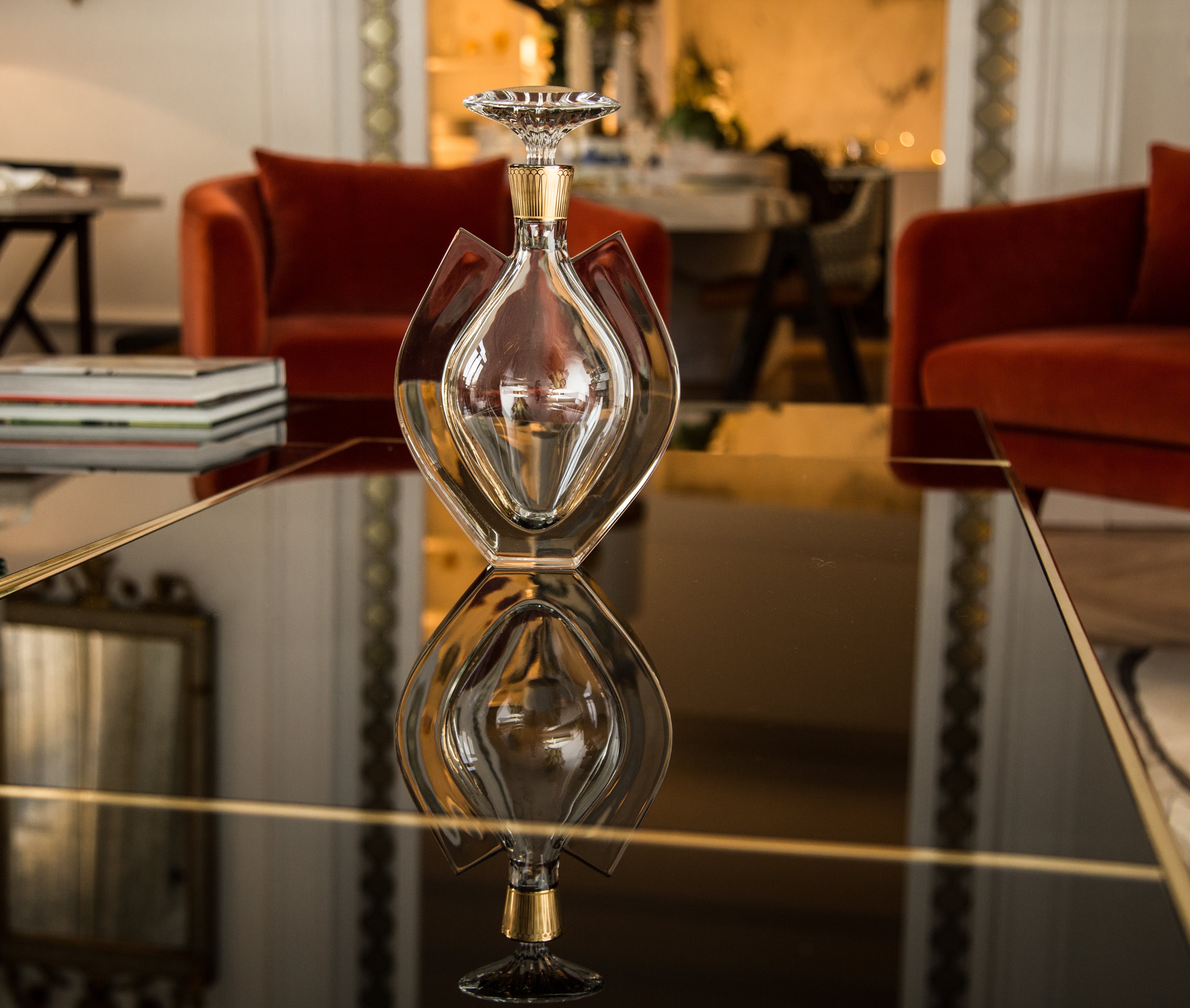 Case with bottle with Gold - LAZADO