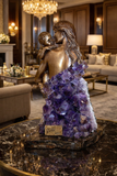 Maternal - Human sculpture with precious stones by Ebano - Main View