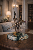 Bronze Violin Sculpture – Luxury Art Piece by Ebano - Main View