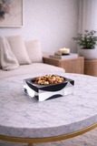 Acrylic Block Bowl – Black by LAZADO-Decor - Alternate Angle