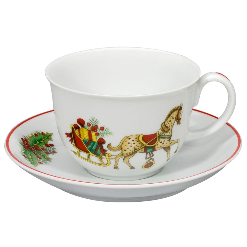 Christmas Magic - Tea Cups & Saucer - LAZADO