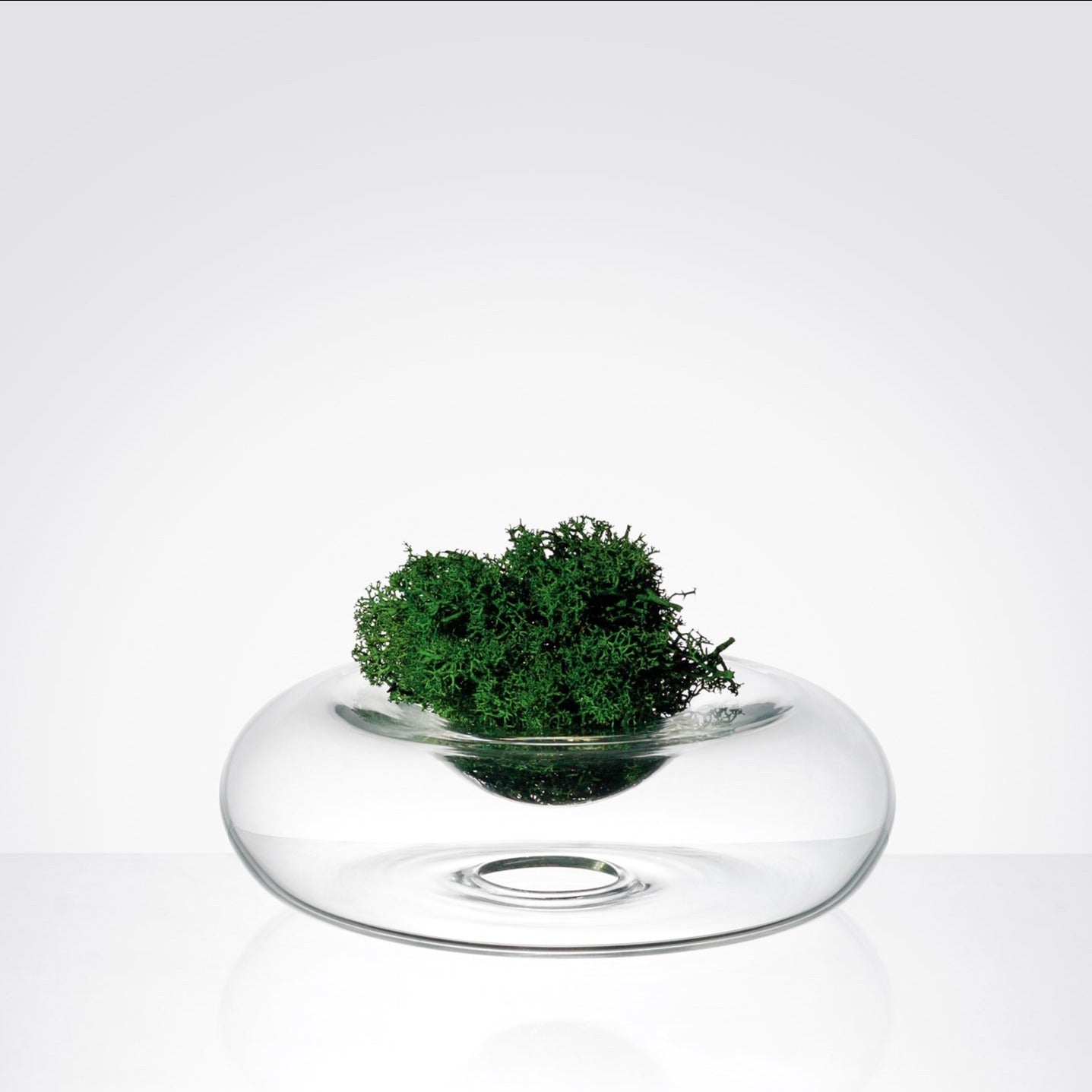 Cino, vaso basso in vetro reversibile - LAZADO