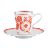 Coralina - Coffee Cup and Saucer - LAZADO