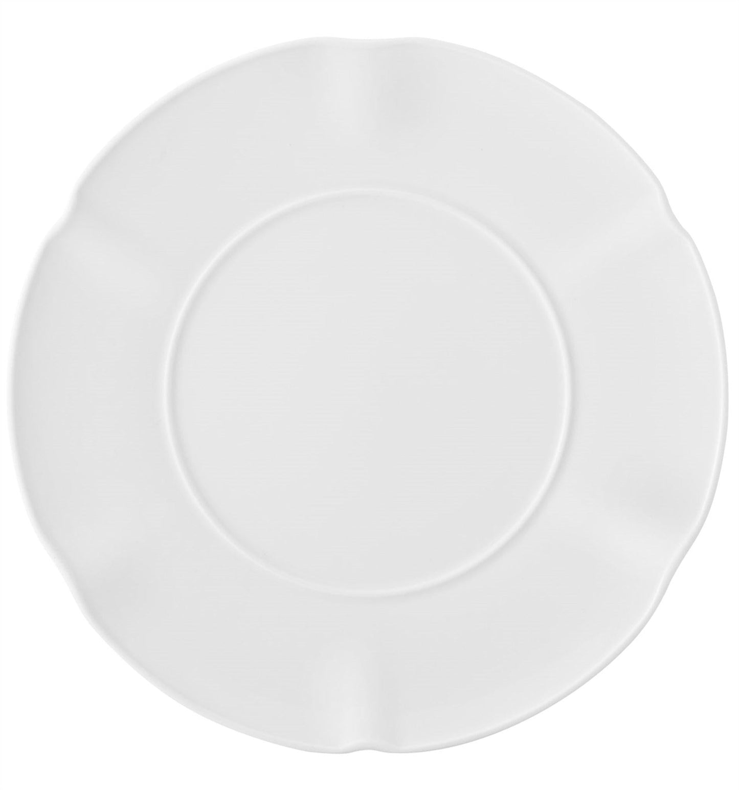 Crown White - Bread & Butter Plate (4 plates) - LAZADO