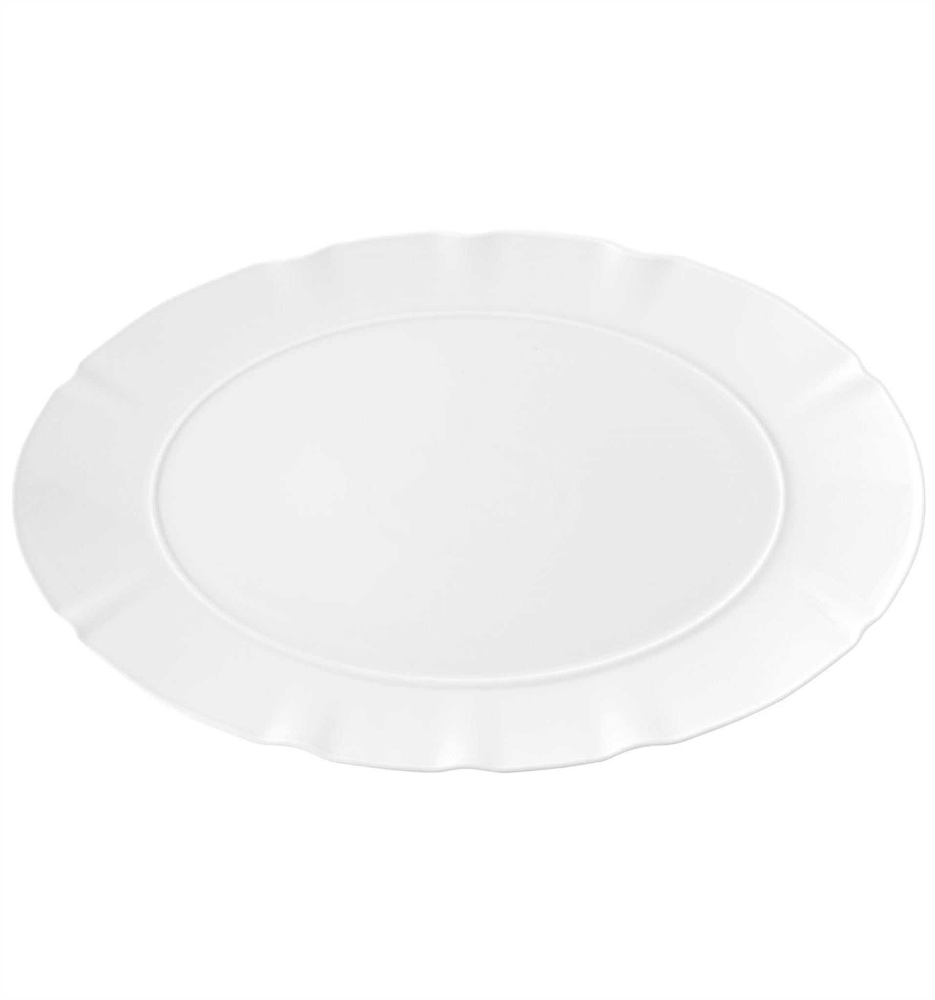 Crown White - Large Oval Platter - LAZADO