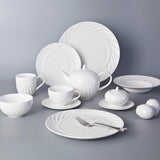 Crown White - Soup Bowl by Vista Alegre - Alternate Angle