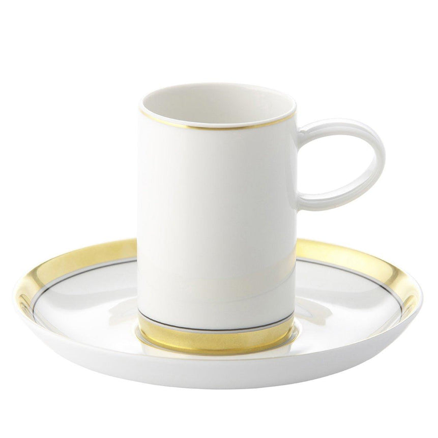 DOMO GOLD - Coffee Cup & Saucer - LAZADO