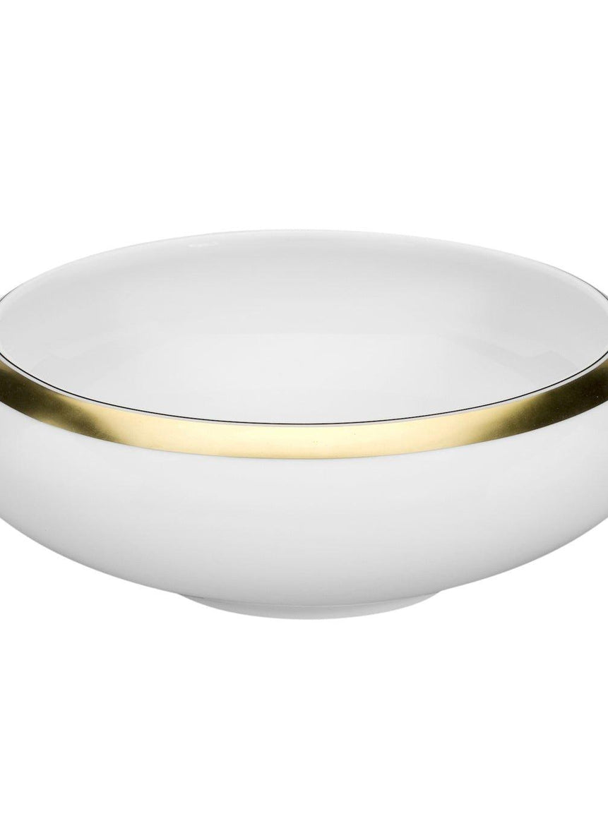 Salad Bowl- DOMO GOLD Serving Plate Set