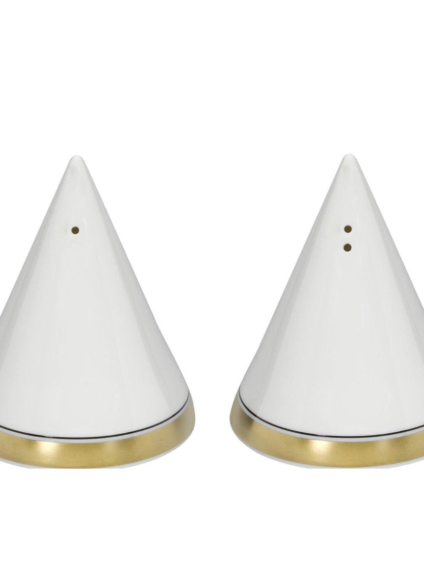 Salt and pepper Set - DOMO GOLD Serving Plate Set