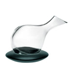 Delicanter - case with decanter with dark wood base - LAZADO