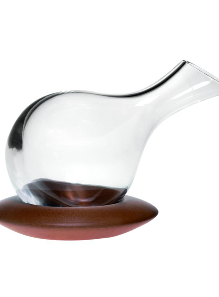 Delicanter - case with decanter with wood base - LAZADO