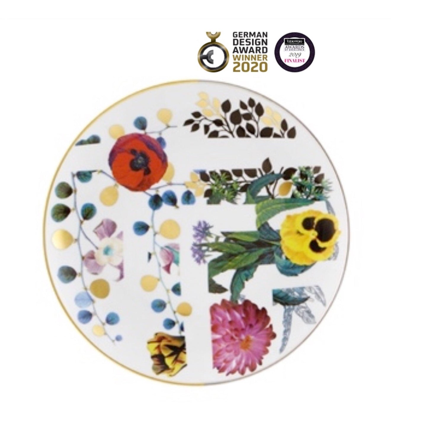 Dessert Plate Primavera (4 plates) - LAZADO
