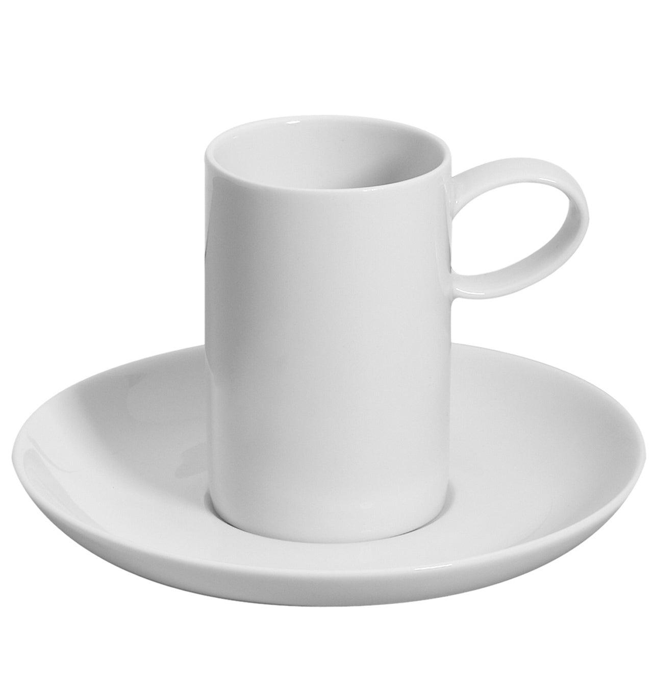 Domo White - Coffee Cup & Saucer - LAZADO