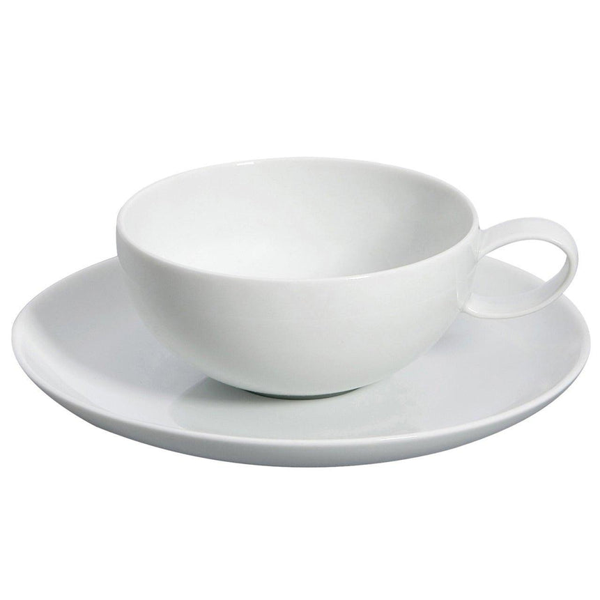 Domo White - Tea Cup & Saucer - LAZADO