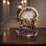 Engagement - Human sculpture with precious stones