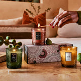 FRAGRANT FOLIAGE - 3 DEMI CANDLE GIFT SET 3PC*142G by VOLUSPA - Alternate Angle