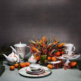 Fiji - LARGE FOOTED CAKE PLATE by Vista Alegre - Alternate Angle