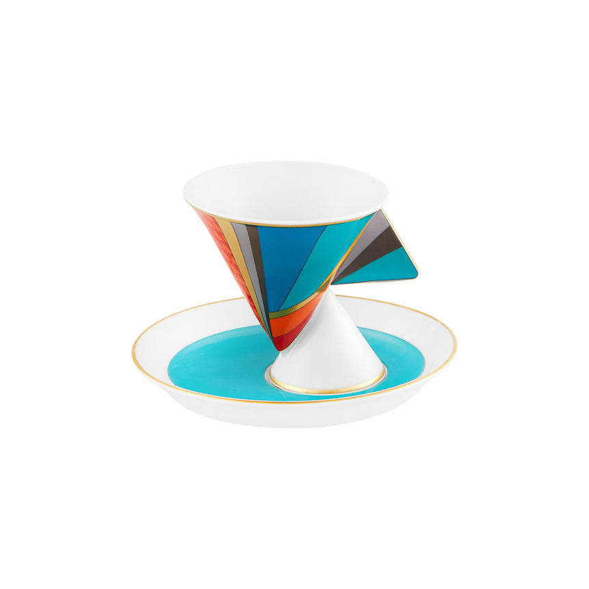 Futurismo - Coffee Cup with Saucer - LAZADO