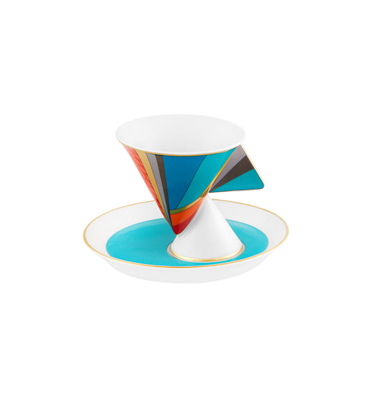 Futurismo - Coffee Cup with Saucer - LAZADO