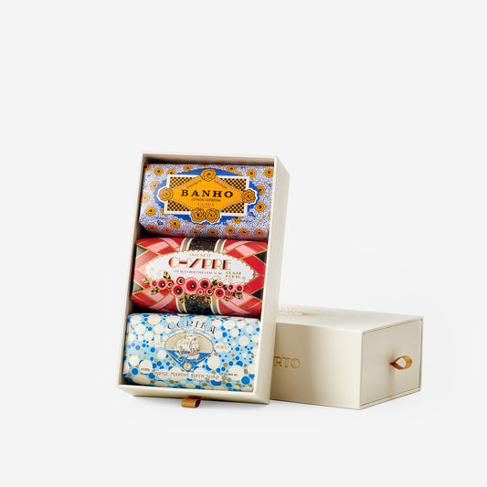 GIFT BOX DECO 3 SOAPS - LAZADO