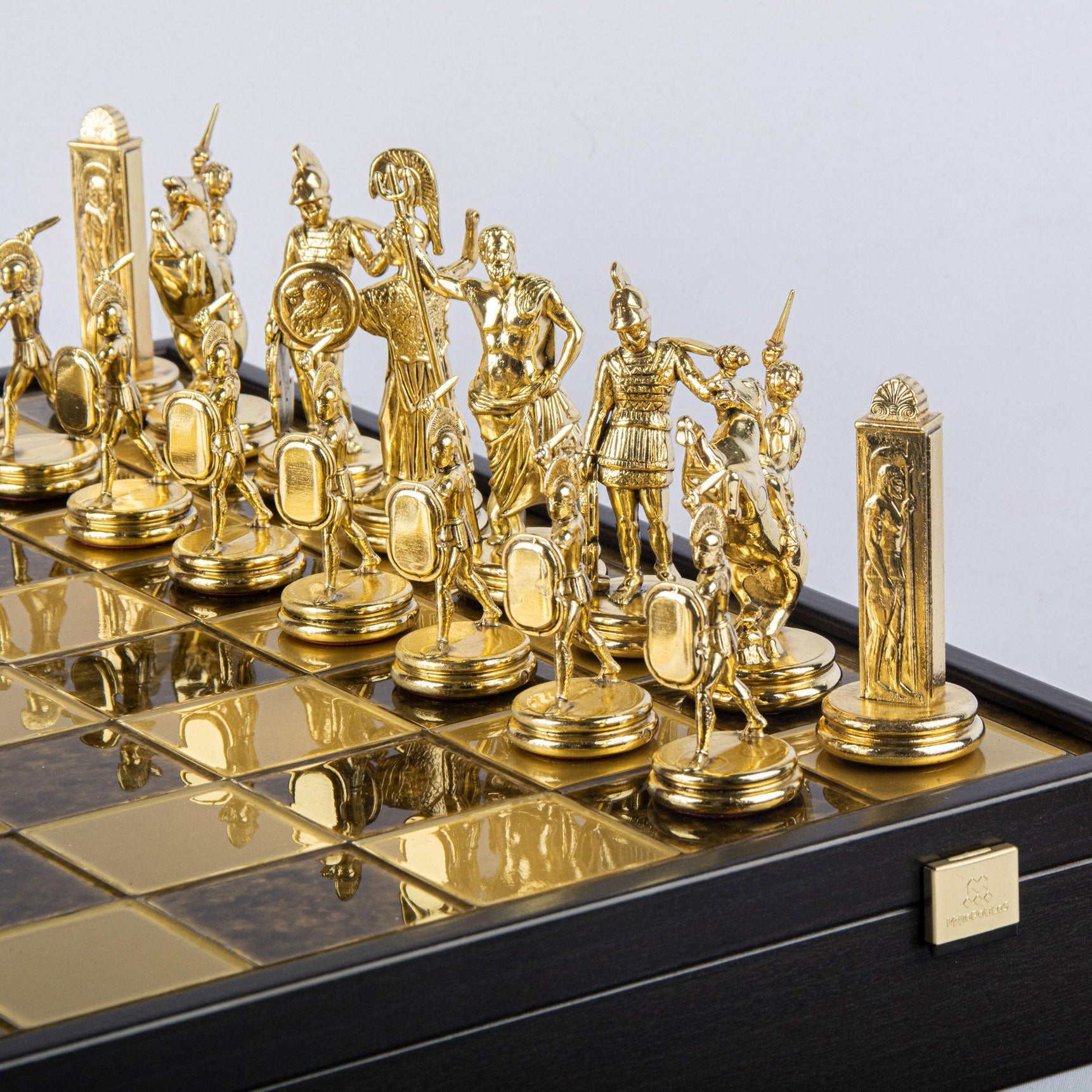 GREEK MYTHOLOGY CHESS SET gold/brown - LAZADO