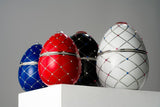 GREEN EGG WITH SILVER STRIPE by Ladenac - Alternate Angle