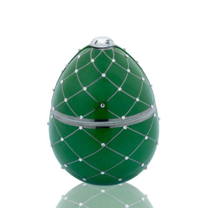 GREEN EGG WITH SILVER STRIPE - LAZADO