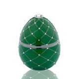 GREEN EGG WITH SILVER STRIPE by Ladenac - Main View