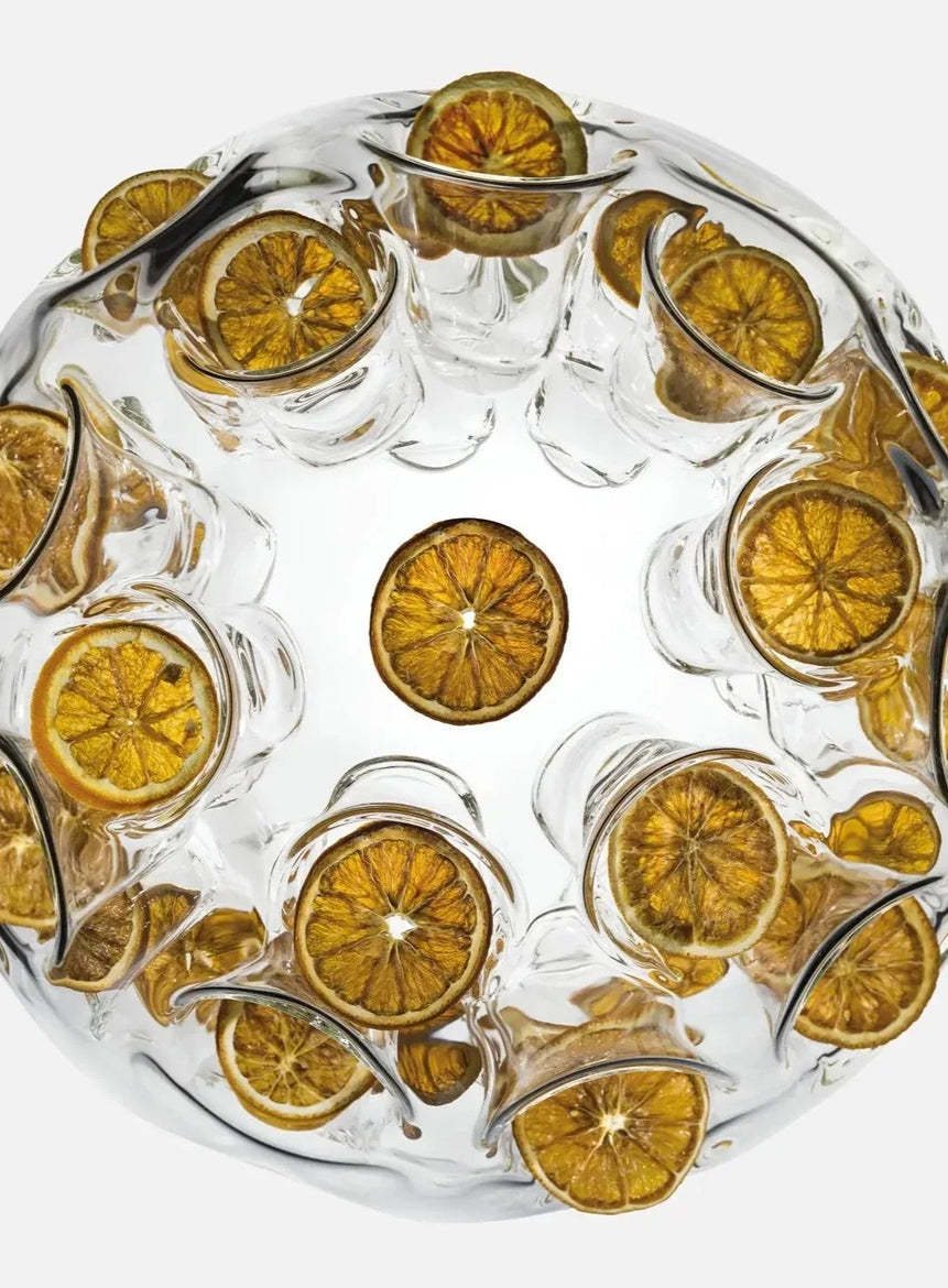 Gennaro,32 spherical glass serving dish - LAZADO