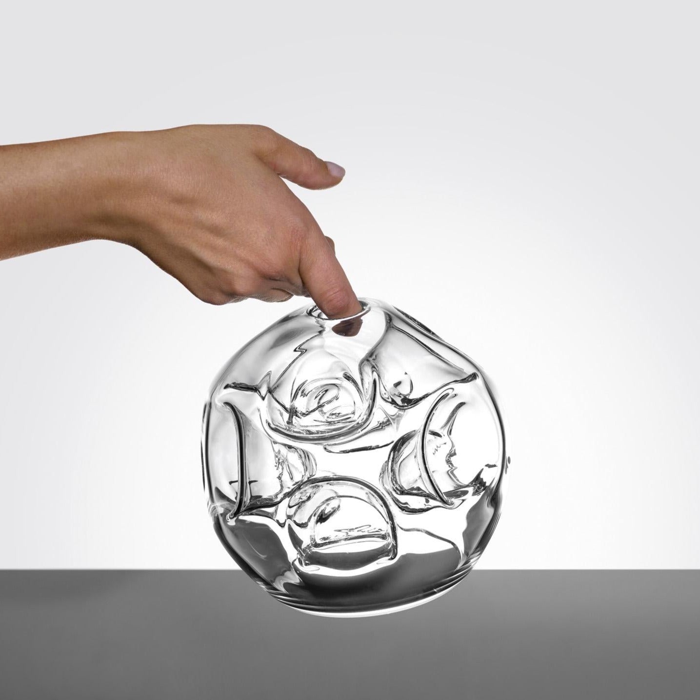 Gennaro,9 spherical glass serving dish - LAZADO