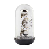 Skeleton Table Clock — Black Base