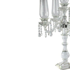 HIGH CRYSTAL CANDLE HOLDER 80CM by Royal Family - Alternate Angle