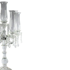 HIGH CRYSTAL CANDLE HOLDER 80CM by Royal Family - Detail View