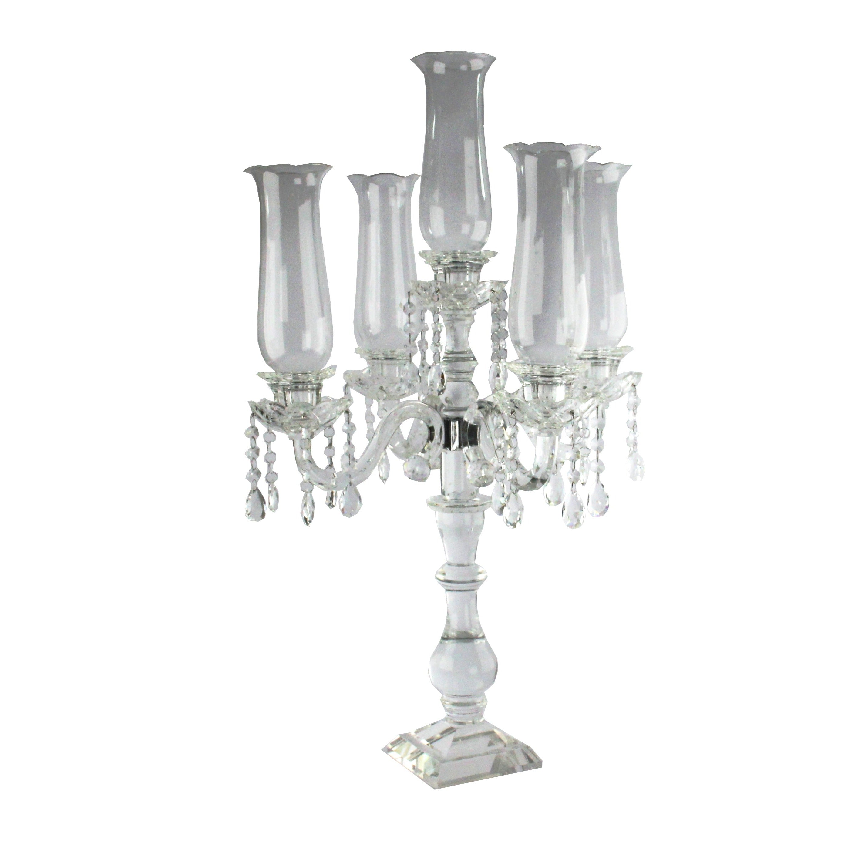 HIGH CRYSTAL CANDLE HOLDER 80CM by Royal Family - Main View