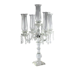 HIGH CRYSTAL CANDLE HOLDER 80CM by Royal Family - Main View