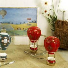 HOT AIR BALLOON " FABERGE DREAM" GOLD AND RED by Royal Family - Detail View